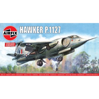 HAWKER P.1127 AIRFIX A01033V ESCALA 1/72