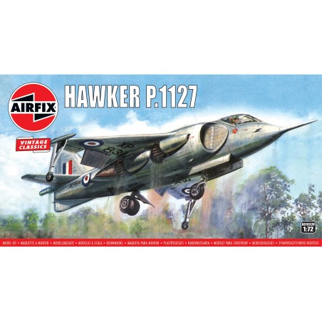 HAWKER P.1127 AIRFIX A01033V ESCALA 1/72