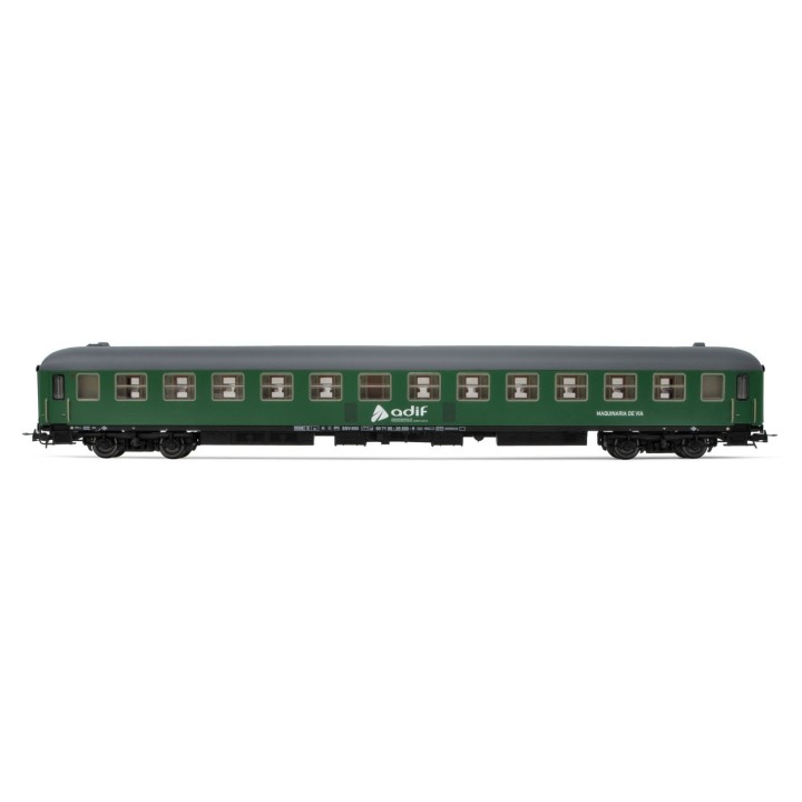 COCHE SSV-500 MAQUINARIA DE VIA" ADIF ELECTROTREN HE4018 ESCALA H0"