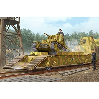 VAGON BLINDADO CON TANQUE ALEMAN 1/35