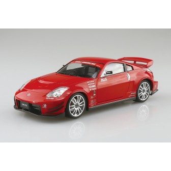 NISSAN FAIRLADY Z MCR Z33 2005 AOSHIMA 06301 ESCALA 1/24