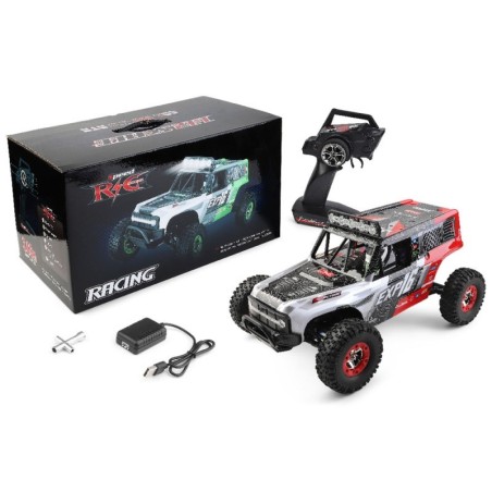 COCHE ELÉCTRICO RTR ROCK CRAWLER 4x4 WLTOYS 124006 ESCALA 1/12