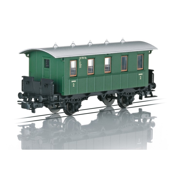 COCHE PASAJEROS VERDE MARKLIN AC 4039 ESCALA H0