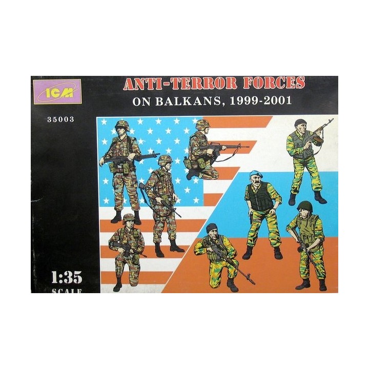 ANTI-TERROR FORCES OF BALKANS ICM 1/35