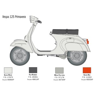 VESPA PRIMAVERA 125 ITALERI 1/9