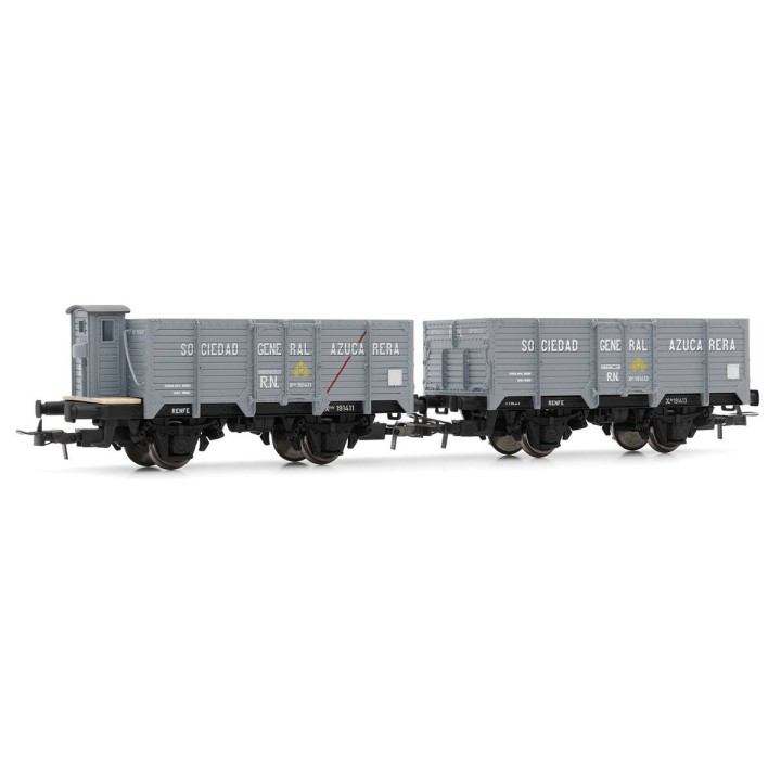 SET VAGONES UNIFICADOS SOCIEDAD GRAL ELECTROTREN 19023 ESCALA H0
