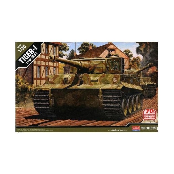 TIGER I VER. MID ACADEMY 1/35