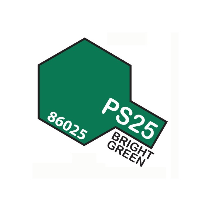 SPRAY VERDE BRILLANTE PS-25 TAMIYA 86025