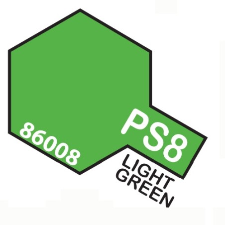 SPRAY VERDE CLARO PS-8 TAMIYA 86008
