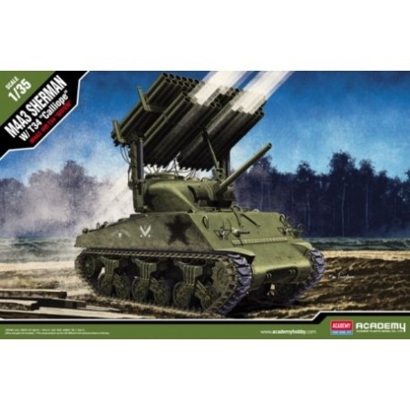 M4A3 SHERMAN CALLIOPE" ACADEMY 1/35"