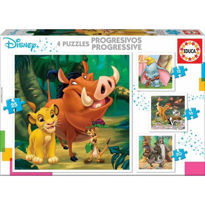 PUZZLE PROGRESIVO DISNEY EDUCA18104