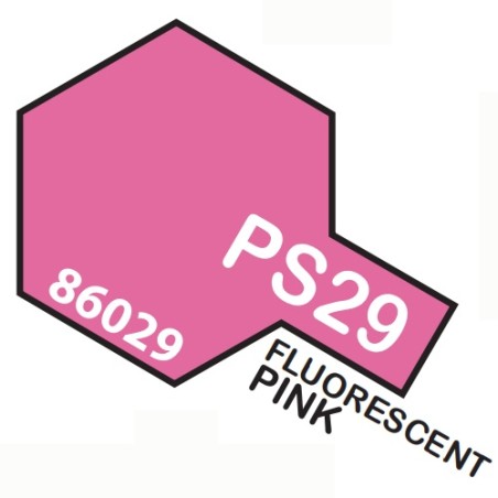 SPRAY ROSA FLUORESCENTE PS-29 TAMIYA 86029