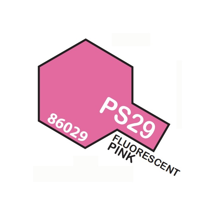 SPRAY ROSA FLUORESCENTE PS-29 TAMIYA 86029
