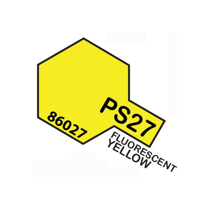 SPRAY AMARILLO FLUORESCENTE PS-27 TAMIYA 86027