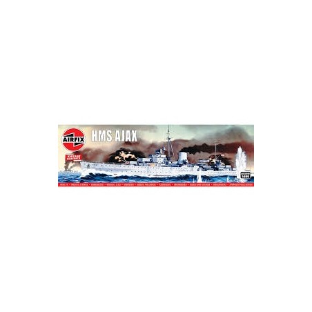 CRUCERO HMS AJAX AIRFIX A03204V ESCALA 1/600
