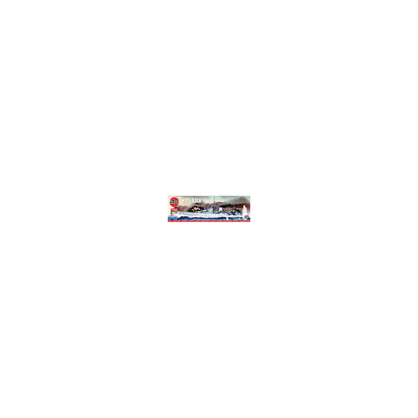 CRUCERO HMS AJAX AIRFIX A03204V ESCALA 1/600