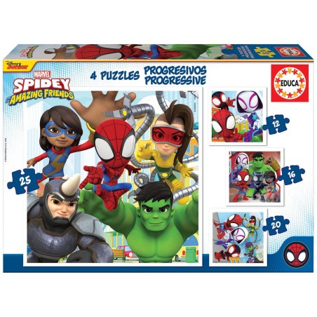 PUZZLE PROGRESIVO SPIDEY EDUCA 19295