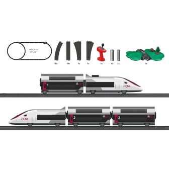 SET TREN OUIGO TGV DUPLEX MARKLIN MY WORLD 29406