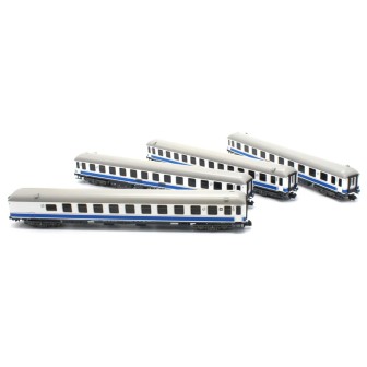 SET 4 COCHES 12000 DANONE RENFE MFTRAIN N71018 ESCALA N