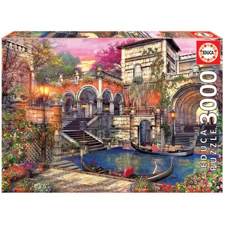 PUZZLE ROMANCE EN VENECIA 3000 EDUCA 16320