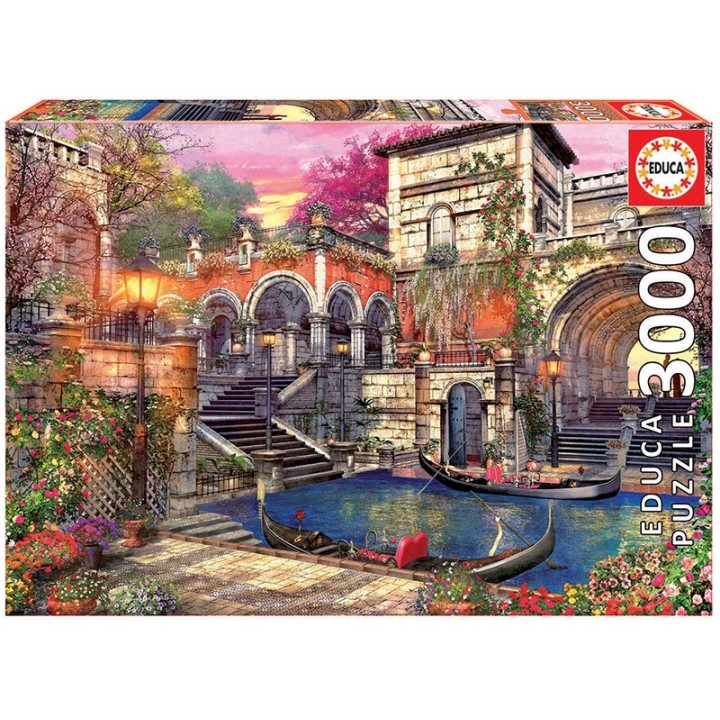 PUZZLE ROMANCE EN VENECIA 3000 EDUCA 16320
