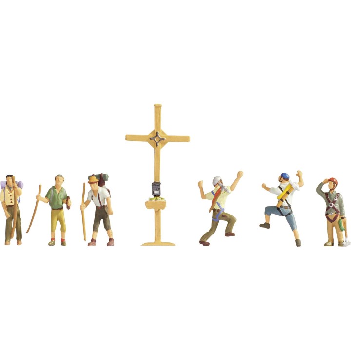 SENDERISTAS CON LA CRUZ DE LA CIMA  NOCH 36874 ESCALA N