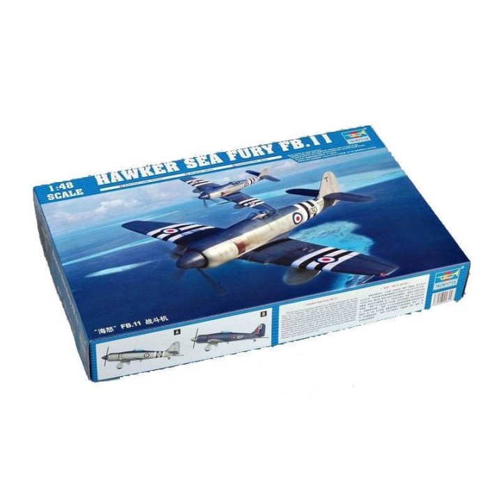 HAWKER SEA FURY FB.11 TRUMPETER 1/48