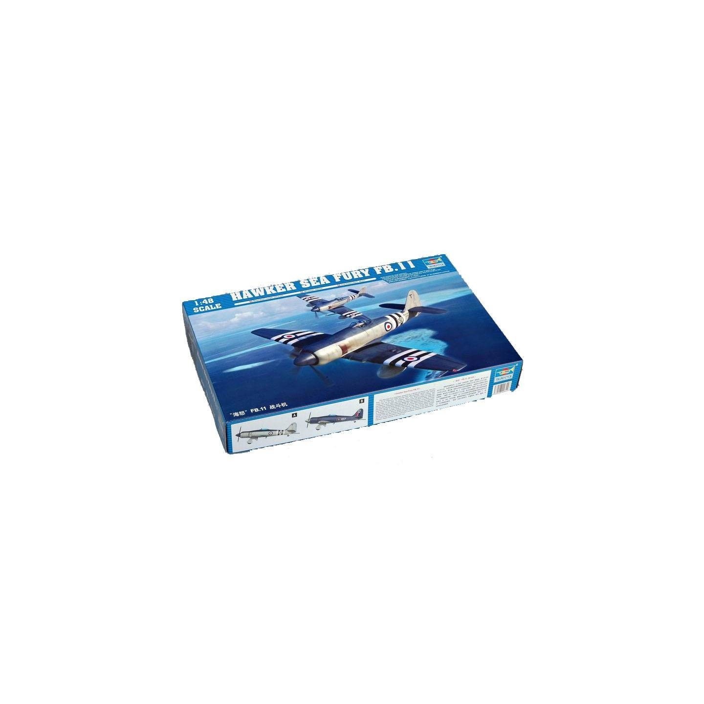 HAWKER SEA FURY FB.11 TRUMPETER 1/48