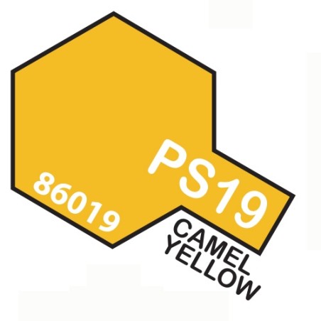 SPRAY AMARILLO CAMELL PS-19 TAMIYA 86019