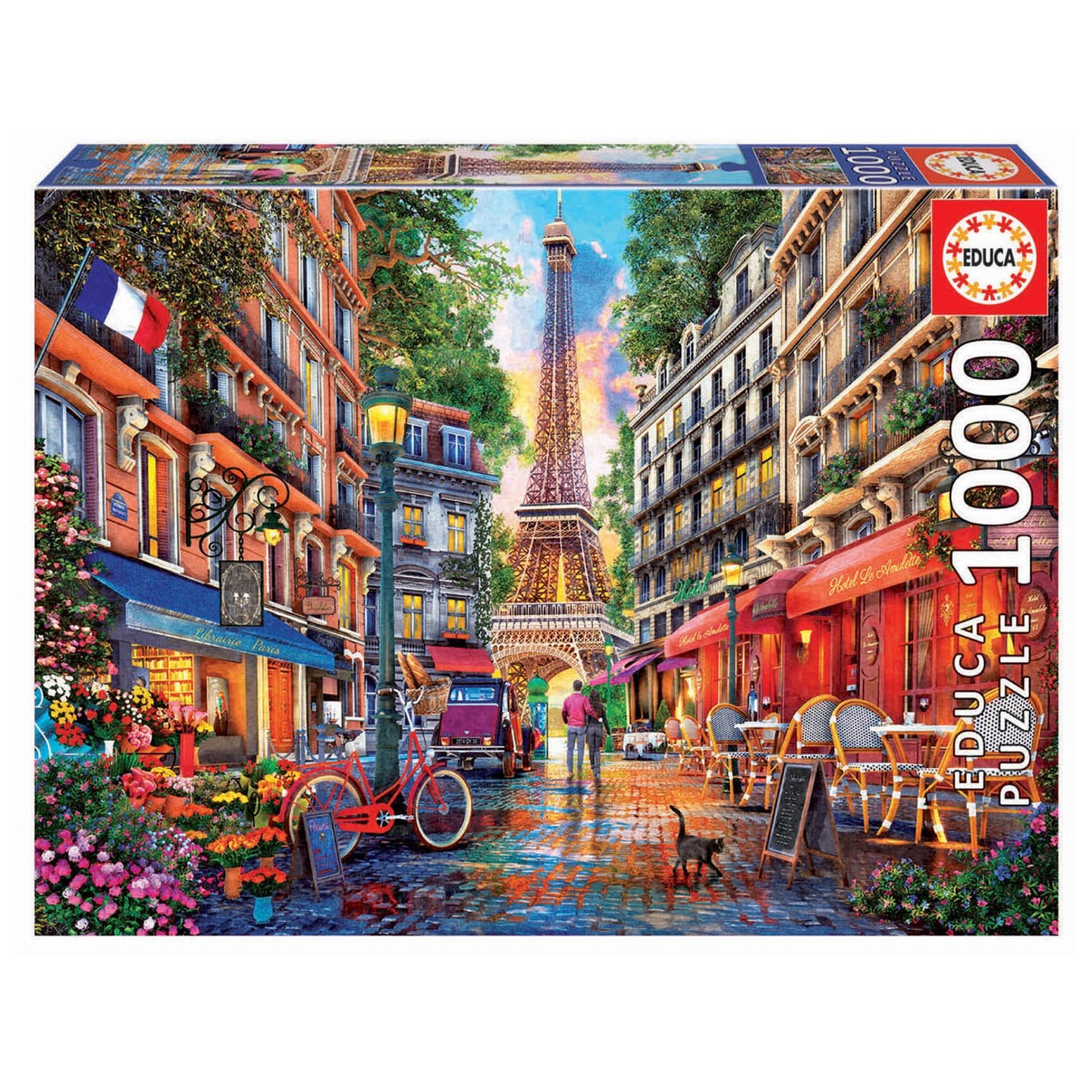 PUZZLE PARIS 1000EUCA 19019