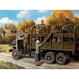 SOVIET MOTORIZED WWII ICM 1/35
