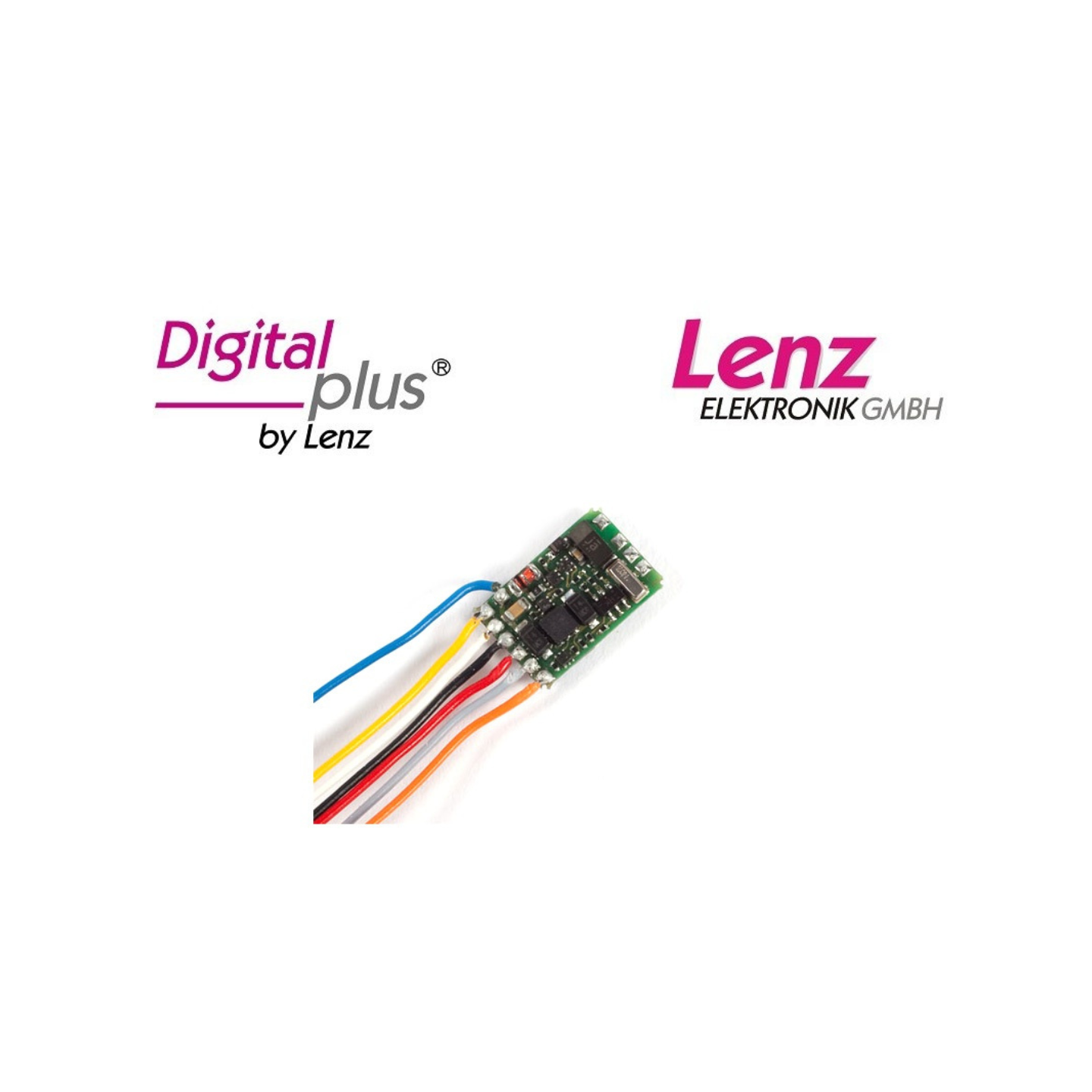 DECODER 6 PINS SILVERmini+ (NEM 651) CON CABLES LENZ