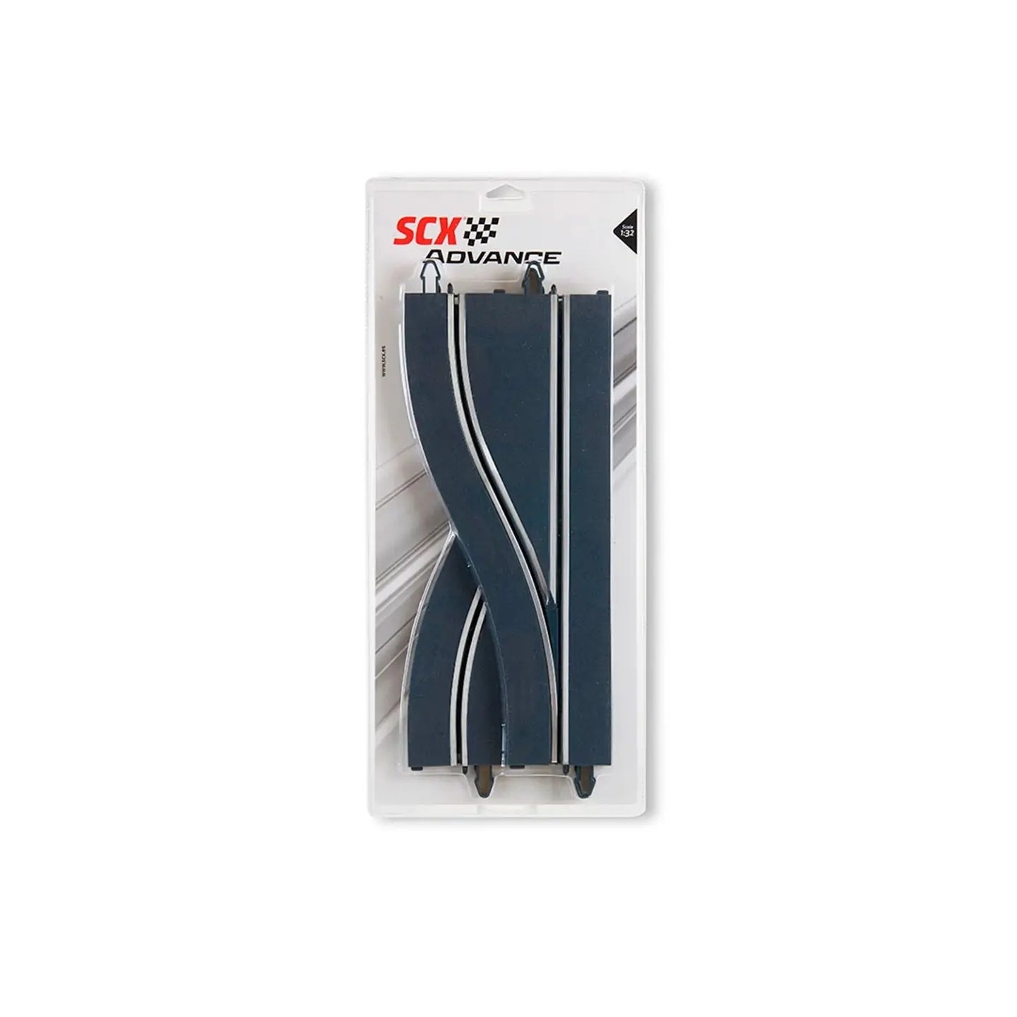 SET PISTAS DESVIO IZQ+DER SCALEXTRIC 1/32