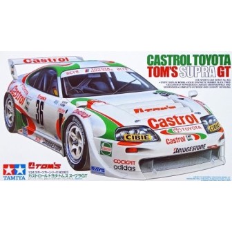 TOYOTA TOM´S SUPRA GT CASTROL TAMIYA 24163 ESCALA 1/24