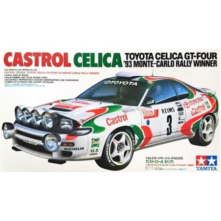 TOYOTA CELICA GT-FOUR MONTECARLO 93 TAMIYA 24125 ESCALA 1/24