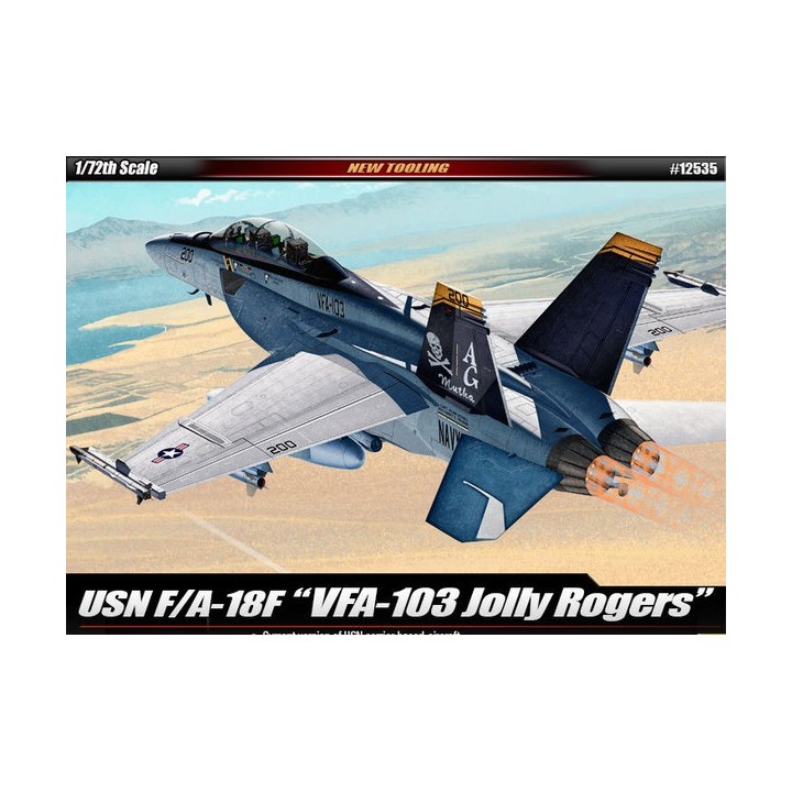 USN F/A-18F ACADEMY 1/72