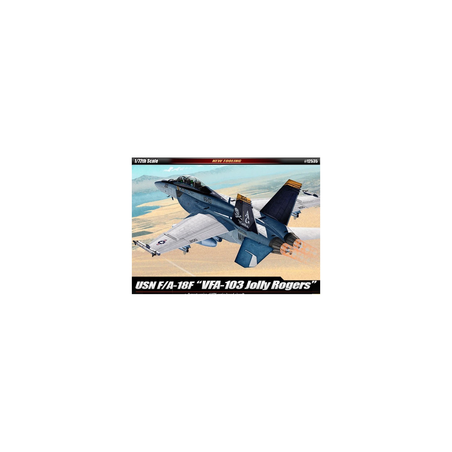 USN F/A-18F ACADEMY 1/72