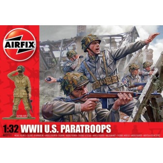 AMERICAN PARATROOPERS WWII AIRFIX A02711V ESCALA 1/32