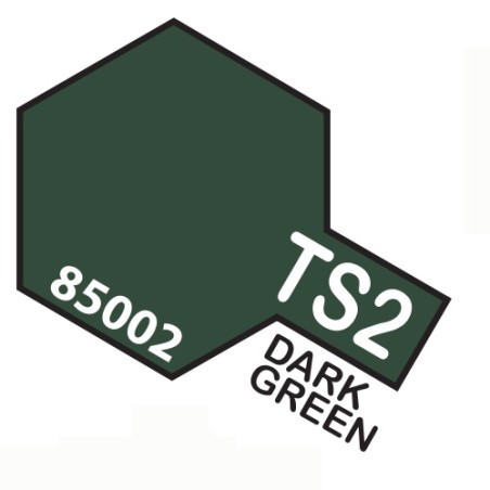 SPRAY VERDE OSCURO TS-2 TAMIYA 85002