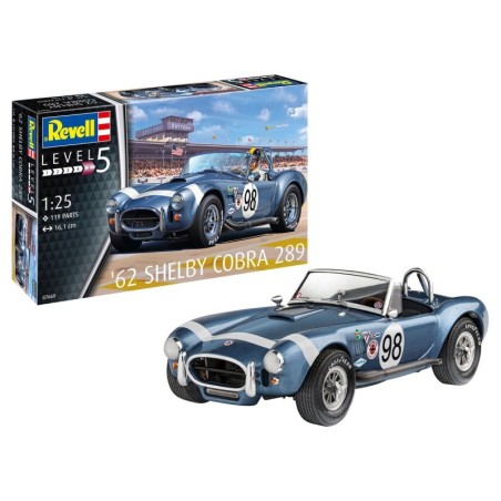 SHELBY COBRA 289 1962 REVELL 1/25