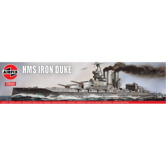 BUQUE HMS IRON DUKE AIRFIX A04210V ESCALA 1/600