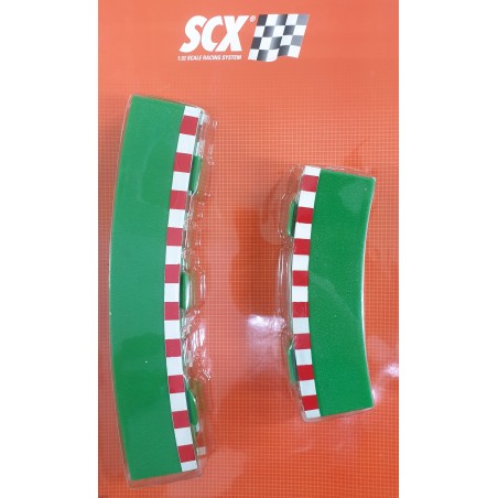 BORDES PARA CURVA EXTERIOR SCALEXTRIC 1/32  87950
