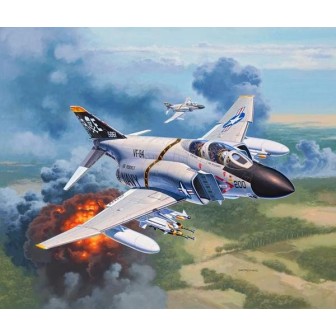 KIT CON PINTURAS F-4J PHANTOM II REVELL 1/72
