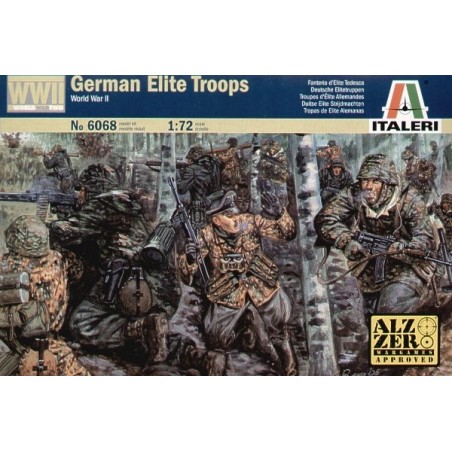 GERMAN ELITE TROOPS WWII ITALERI 1/72