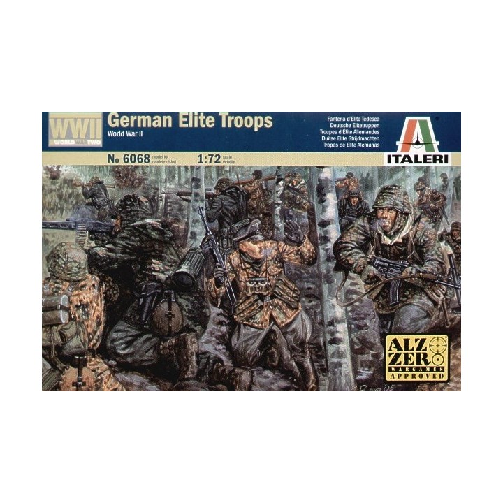 GERMAN ELITE TROOPS WWII ITALERI 1/72