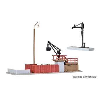 GRUA PARA CARGA DE CARBÓN KIBRI 37434 ESCALA N