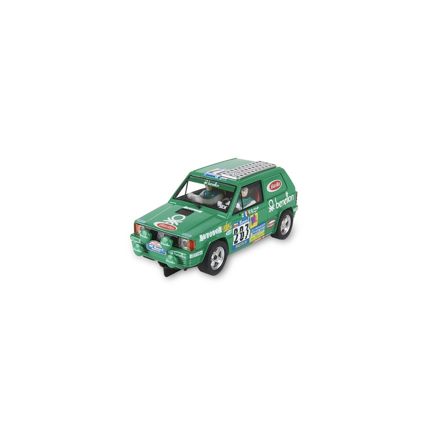 FIAT PANDA - DAKAR SCALEXTRIC ORIGINAL