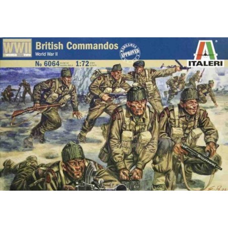 COMANDOS BRITANICOS ITALERI 1/72