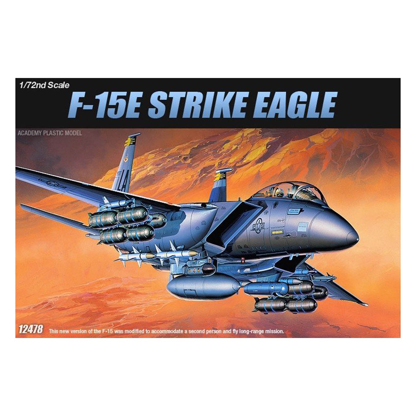 F-15E STRIKE EAGLE ACADEMY 1/72