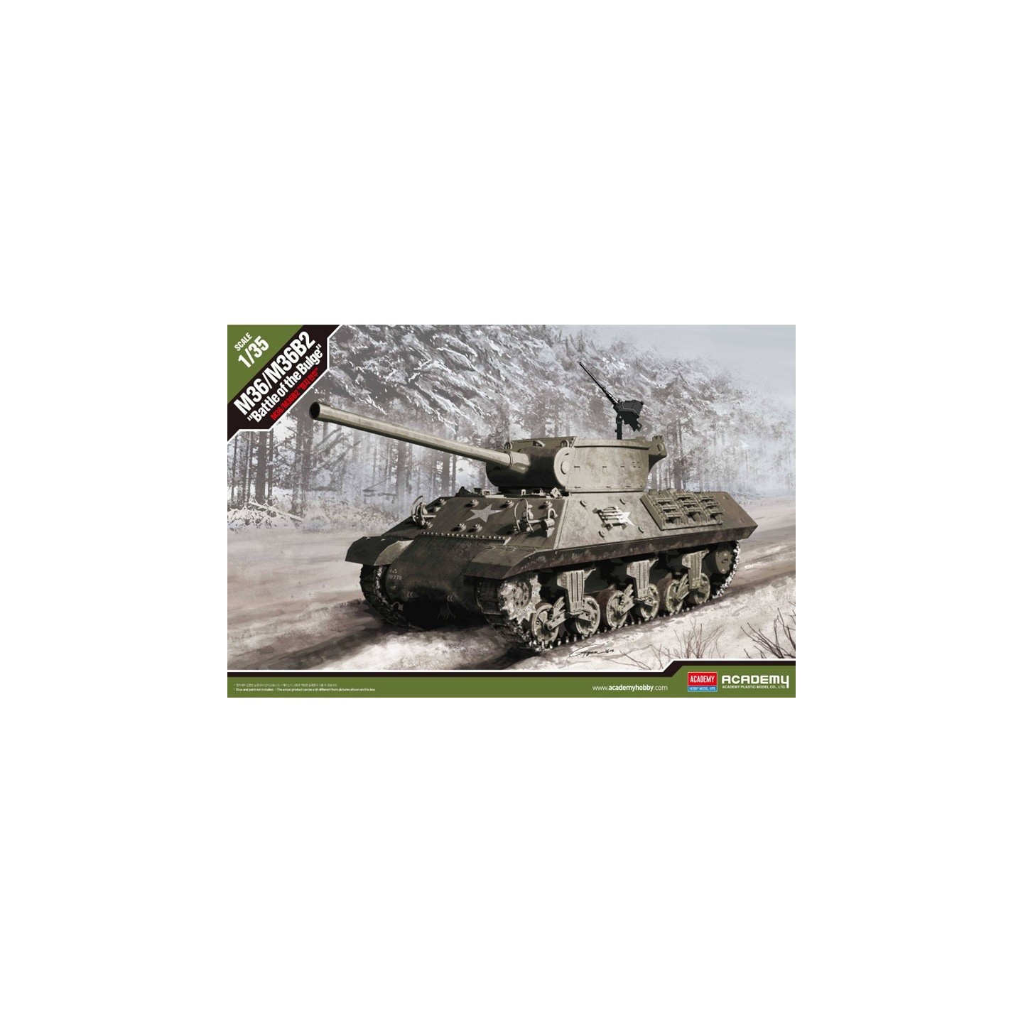 M36/M36B2 BATALLA DE LAS ARDENAS ACADEMY 1/35